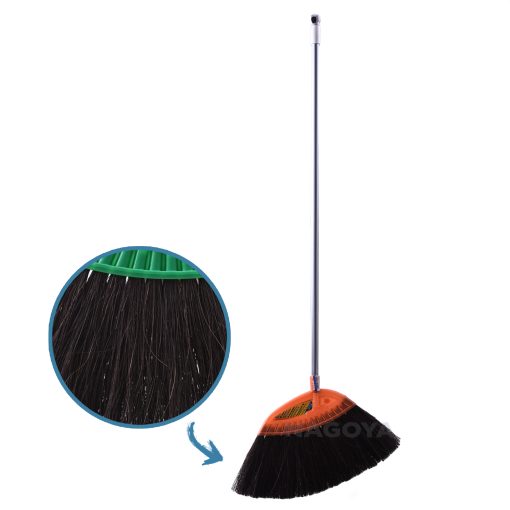808 Deluxe Palm Fiber Broom (Slanted)