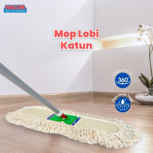 Cotton Dust Mop 60-90cm - Image 2