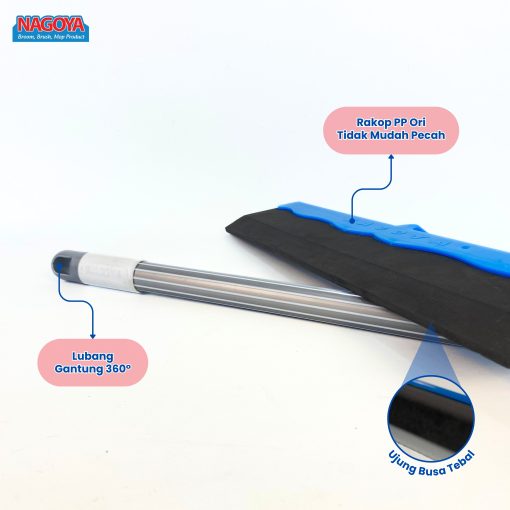 719 Rubber Floor Squeegee - Image 4