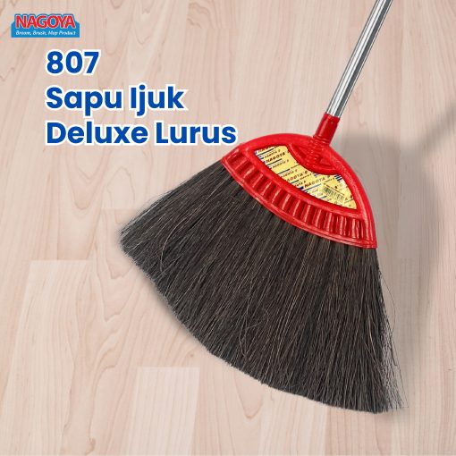 807 Deluxe Palm Fiber Broom (Straight) - Image 2