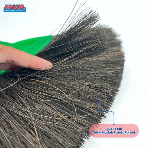 808 Deluxe Palm Fiber Broom (Slanted) - Image 3