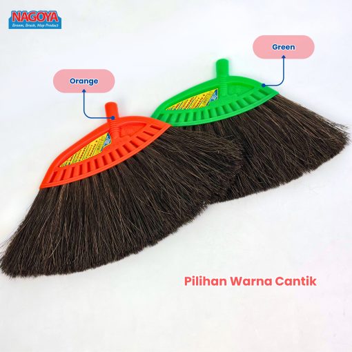 808 Deluxe Palm Fiber Broom (Slanted) - Image 5