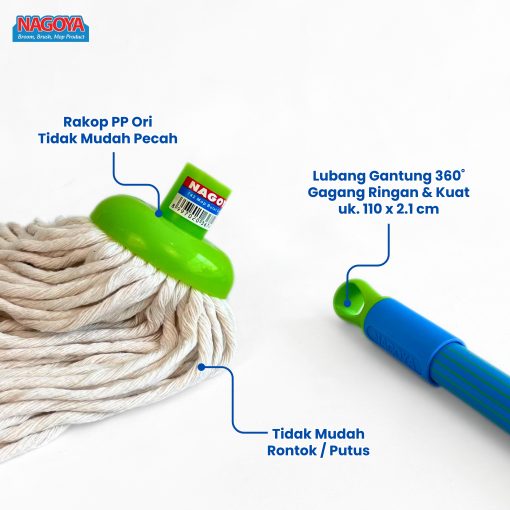 742 Cotton Round Mop - Image 3